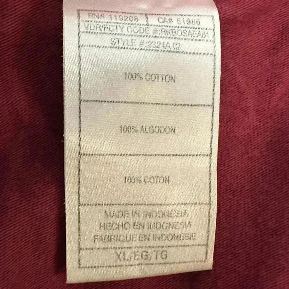 Reebok Face Off Collection NHL Colorado Avalanche Logo Shirt Maroon Men's XL - Picture 12 of 12